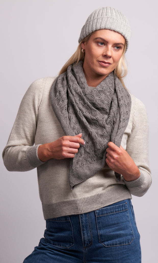 Viola Triangle Shawl