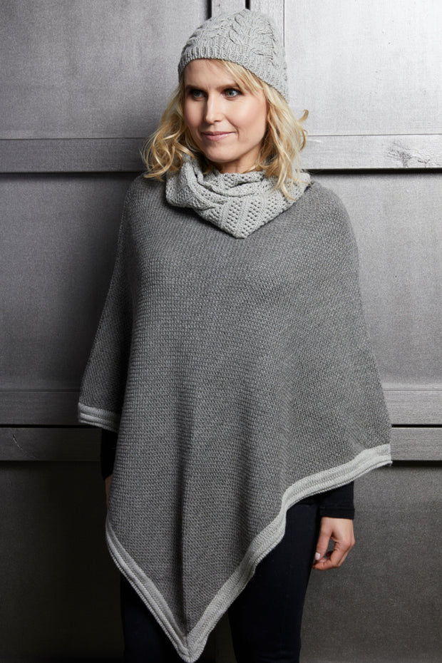 Two Tone  Poncho